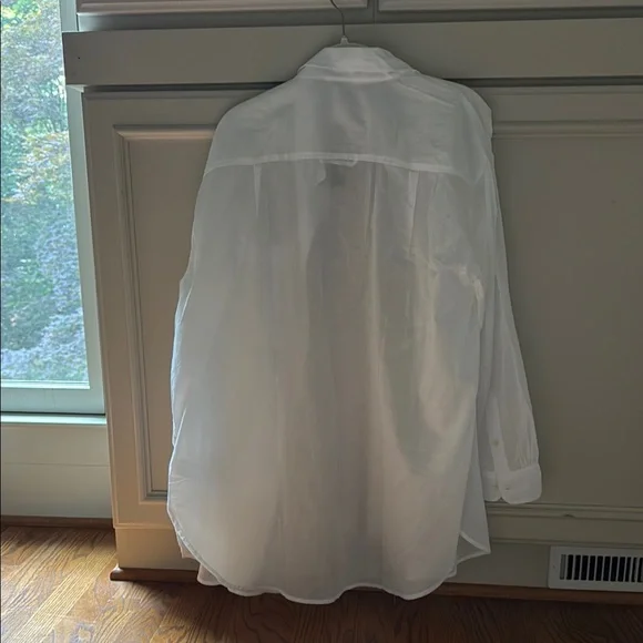 J. Crew cotton voile beach coverup NWT Medium - Picture 4 of 4